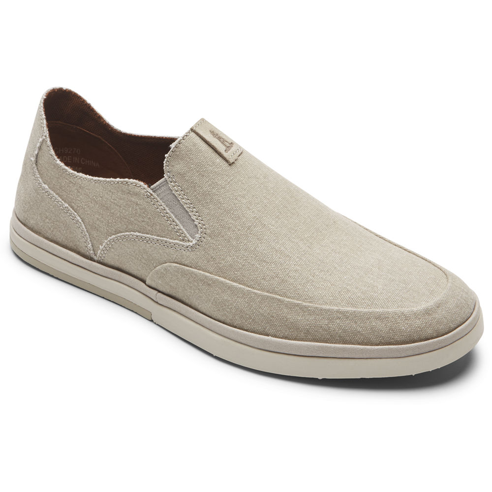 Rockport Slip-Ons Herre Beige - Austyn - JDXG67915